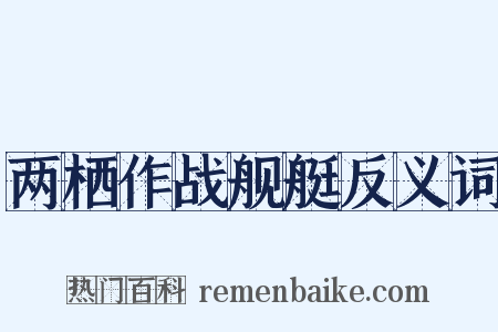 两栖作战舰艇反义词是什么意思的图片
